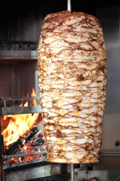istock Turkish doner kebab in a restaurant in istanbul . ( chicken doner kebab ) 847198174