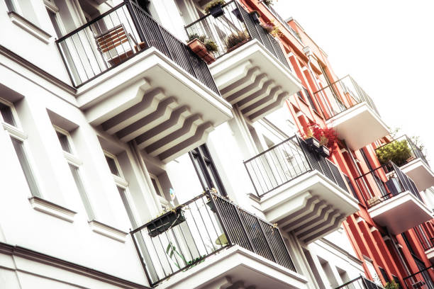 istock Modern apartment houses in Berlin 847199108