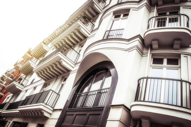 istock Modern apartment houses in Berlin 847199218