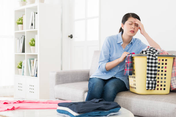 istock young elegant housewife making housekeeping 847203436