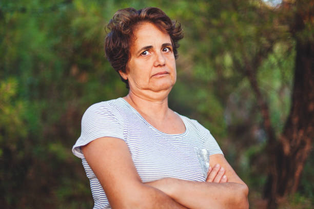 istock Angry Woman With Arms Crossed 847203676