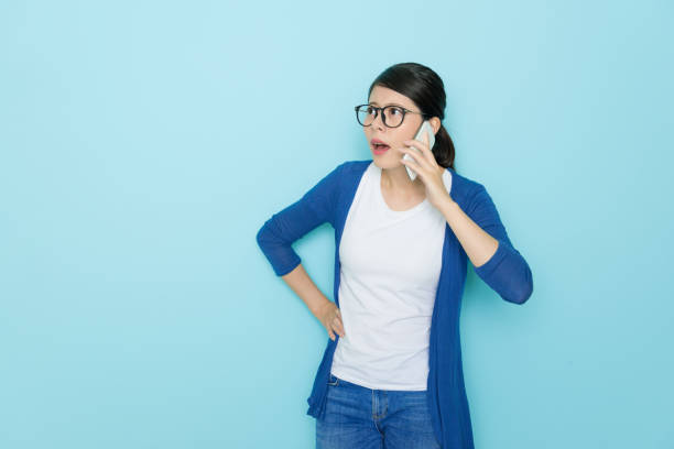 istock young pretty woman using mobile cell phone 847210628