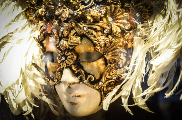 istock venetian masks close up 847213872