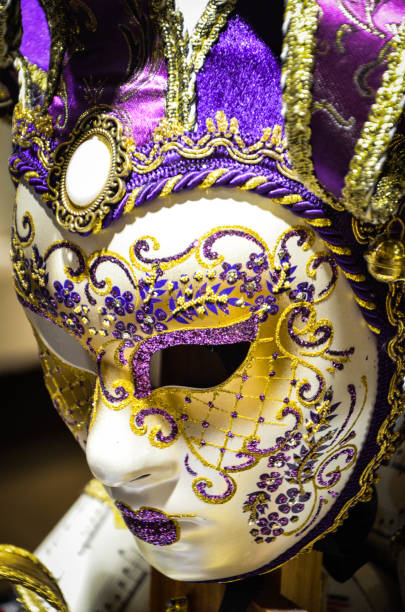 istock venetian masks close up 847214016