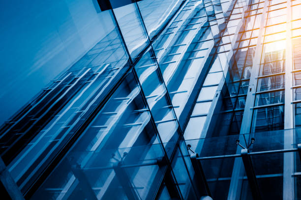 istock Detail glass building background 847222318