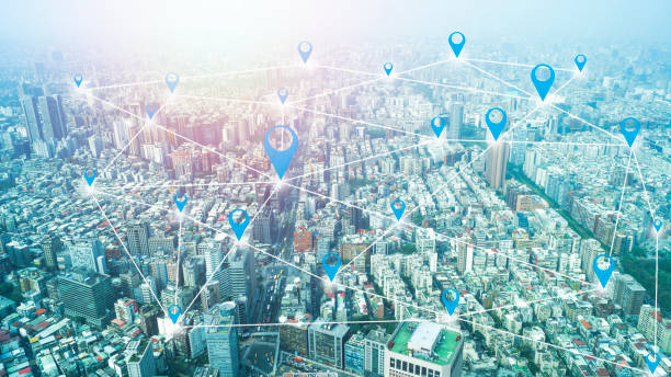 istock City with connection line concept , technology conceptual, internet globalization for business 847241928