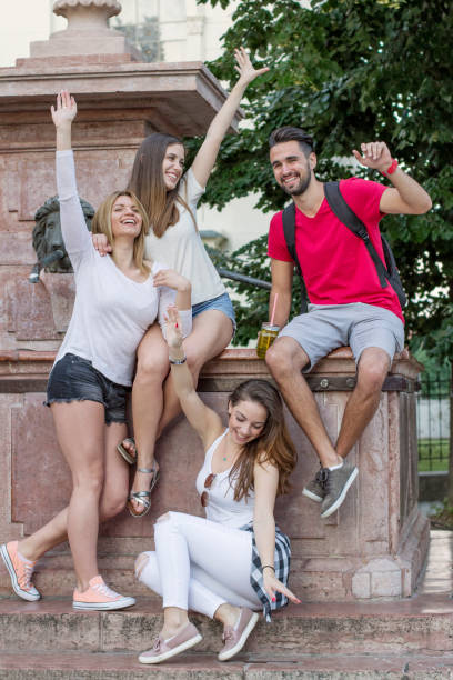 istock Group of friend having fun 847243058