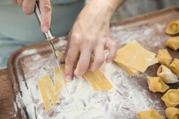 istock chef preparing handmade stuffed pasta tortellini 847249718