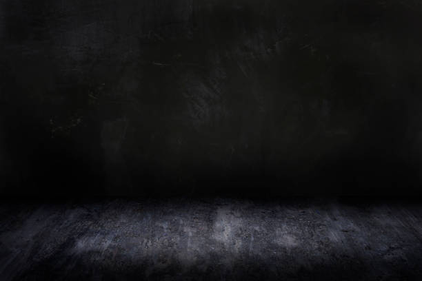 istock dark, black and gray of cement wall and studio background 847252940