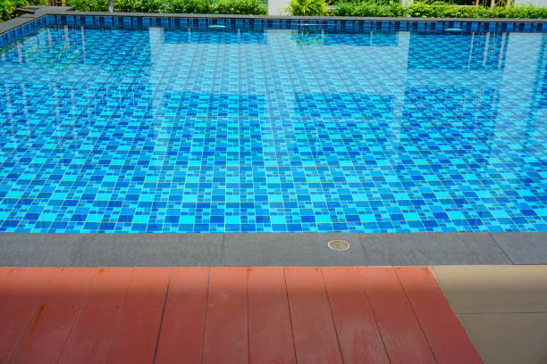 istock The swimming pool ladder 847273154