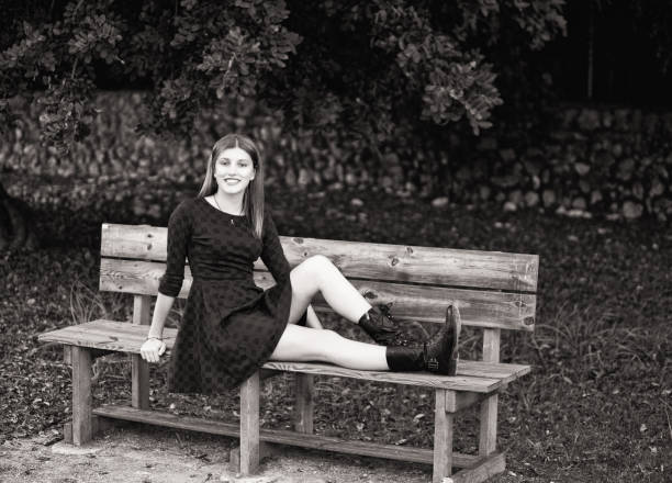 istock Beautiful girl at forest 847275458