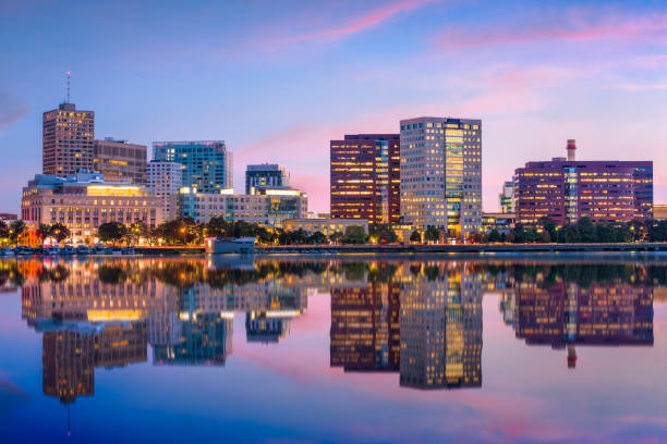 アメリカ合衆国マサチューセッツ州ケンブリッジ - boston skyline city massachusetts ストックフォトと画像