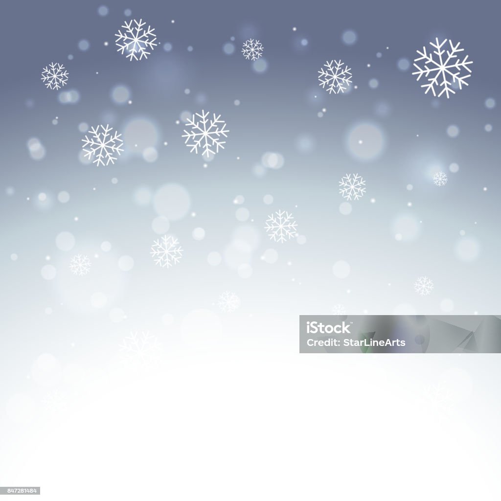 elegant snowflakes background Celebration stock vector