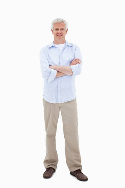 istock Mature man with the arms crossed 847295430