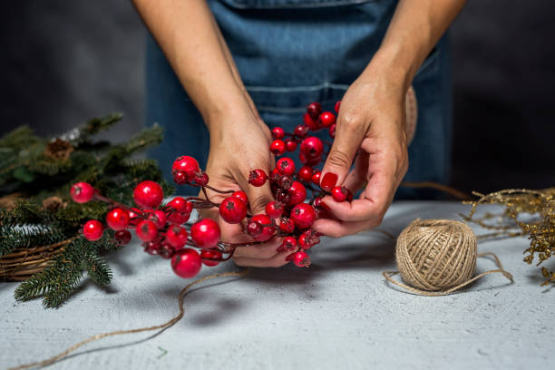 istock Young woman holding gift box 847308244