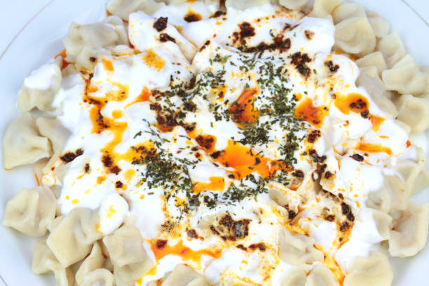 istock Traditional Turkish cuisine - Manti 847316532