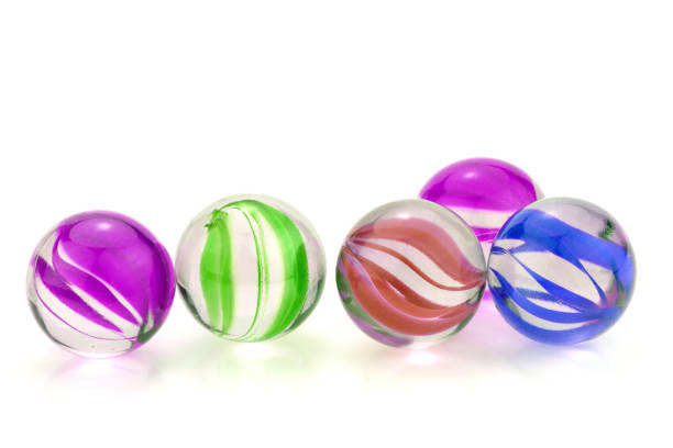 istock Colorful glass marbles 847322002