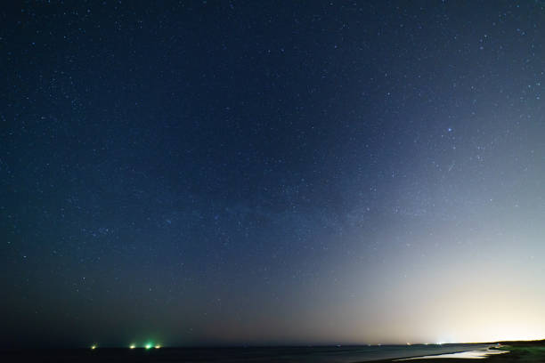 istock night sky with stars and milky way 847322882