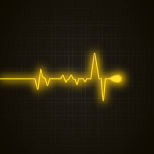 istock Medical background with heart cardiogram. Heart pulse isolated. Vector background 847326536