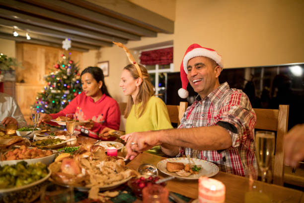 istock Christmas Family Meal 847329562