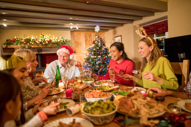 istock Family Meal At Christmas 847329568