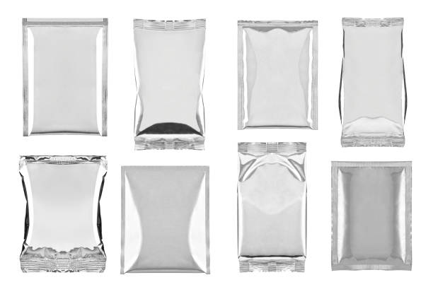 istock aluminum white bag package food template 847330216