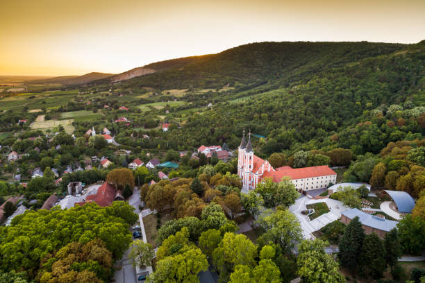 istock Huge church in Mariagyud, Hungary 847338154