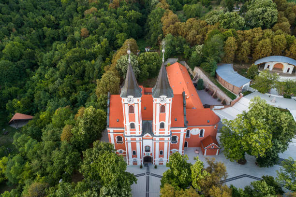 istock Huge church in Mariagyud, Hungary 847339316