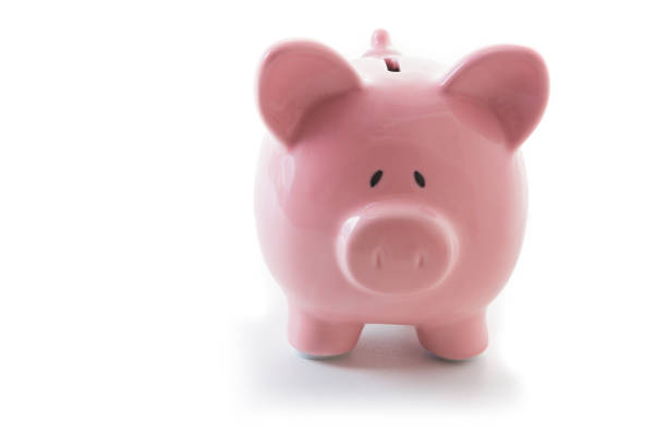 istock Pink piggy bank 847341800