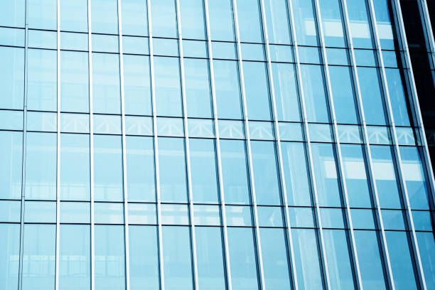 istock exterior of glass wall 847342470