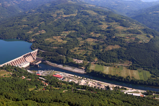 istock hydroelectric power plant on Drina river 847349986