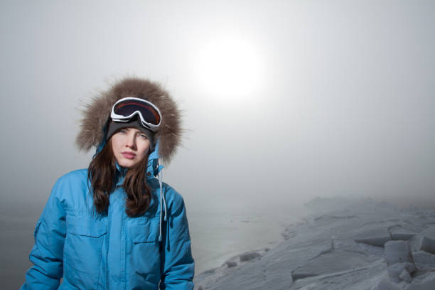 istock Beautiful woman in winter adventure 847351274