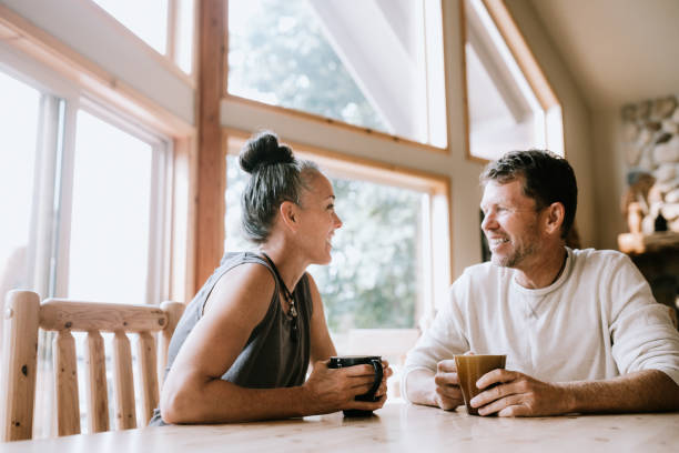 istock Mature Couple at Home with Coffee 847364858