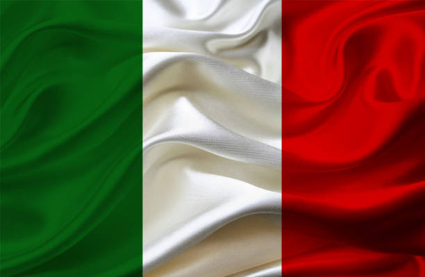 istock Italian waving flag 847371568
