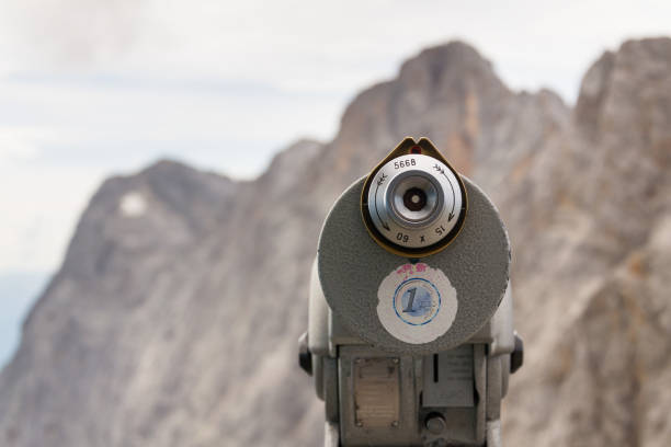 istock Public telescope on Dachstein glacier in Northern Limestone Alps, Austria 847387048