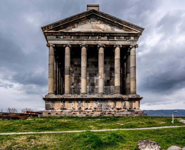 istock Ancient Garni pagan Temple in Armenia 847391302