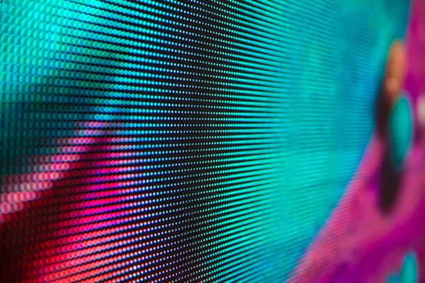 Bright colored LED smd screen Bright colored LED smd screen - close up abstract background coming out of computer screen stock pictures, royalty-free photos & images