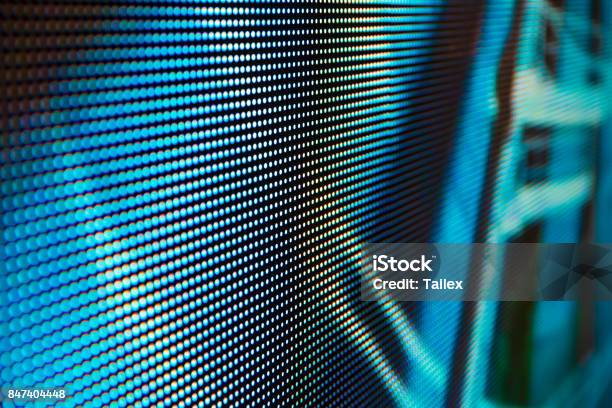 Smd Background Bright Colored Led Smd Screen Stock Photo - Download Image Now ...