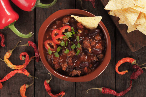 istock Mexican chili with meat 847407516