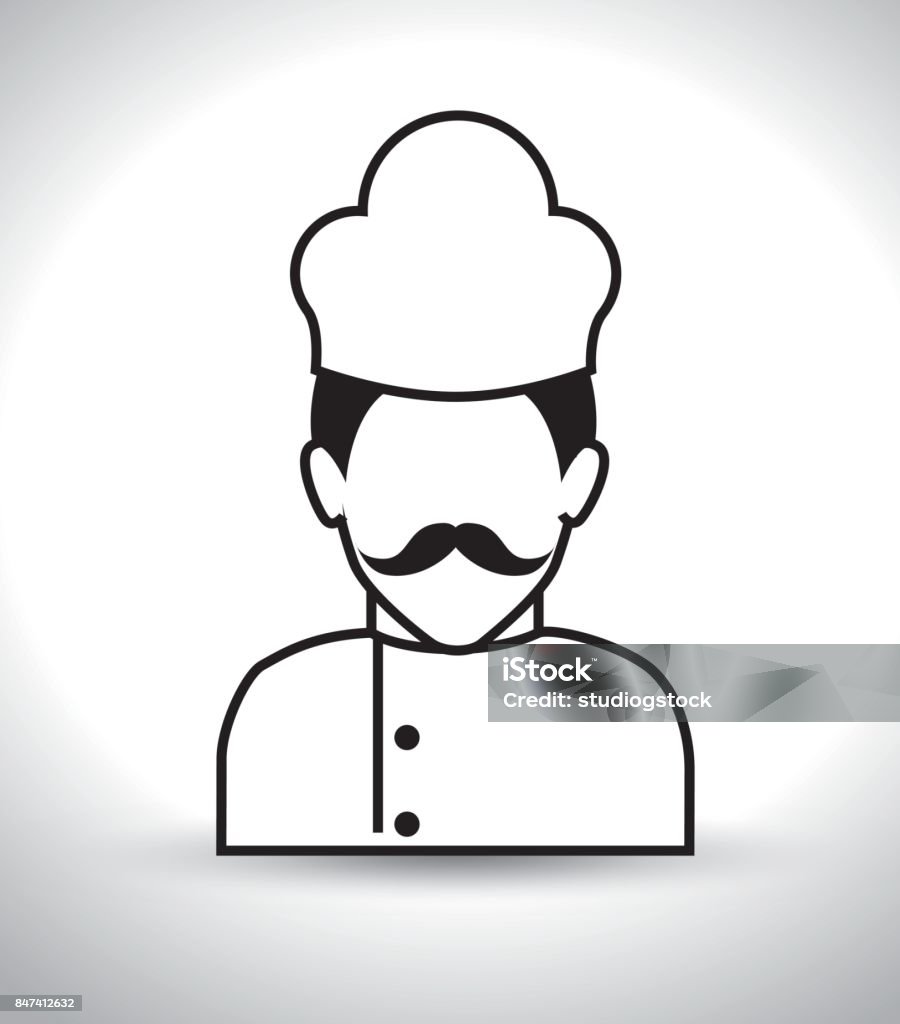 Chef Abstract Chef Kitchen Design Stock Illustration - Download Image Now - Abstract ...