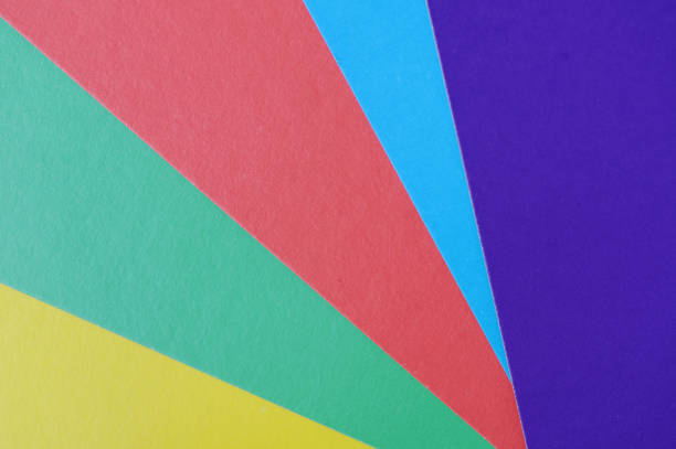 istock Multicolor background from a cardboard of different colors 847419794