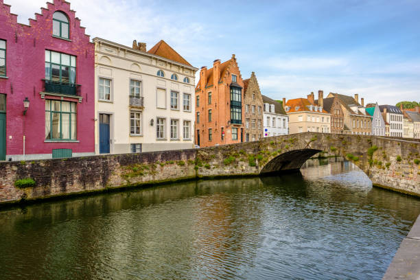 istock Bruges (Brugge) cityscape with water canal 847429622