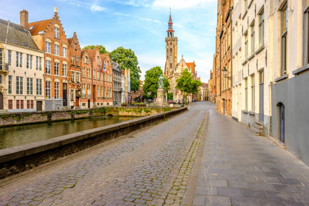 istock Bruges (Brugge) cityscape with water canal 847429626
