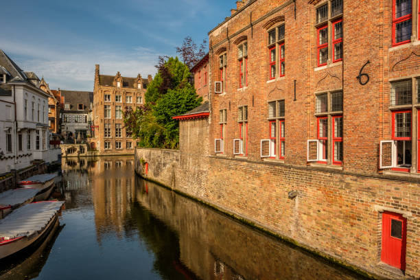 istock Bruges (Brugge) cityscape with water canal 847429726