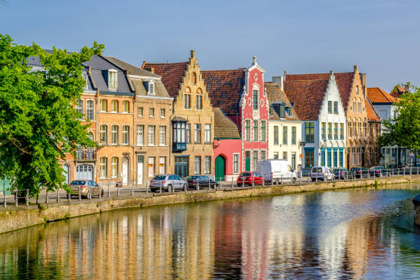 istock Bruges (Brugge) cityscape with water canal 847429868