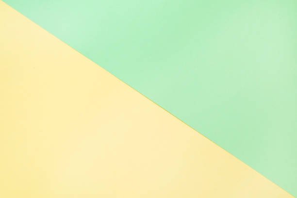 istock Yellow and green paper background. 847439042