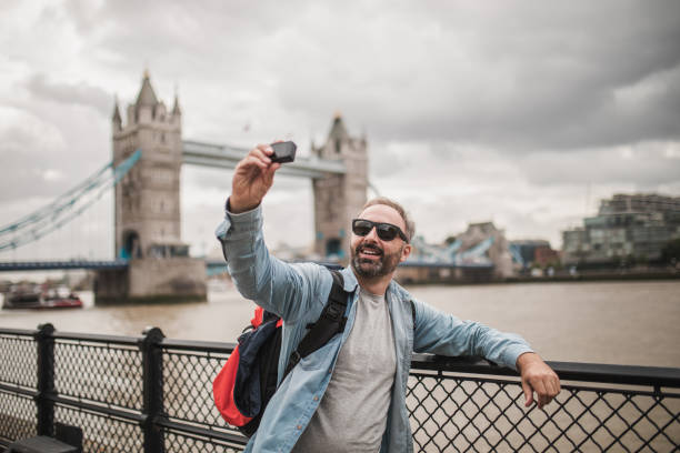 istock Selfie in big city 847445144