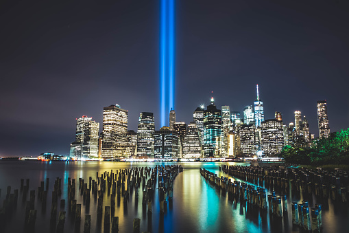 Taken from Brooklyn Bridge Park on September 11th, 2017 to commemorate the 16th anniversary of the attacks