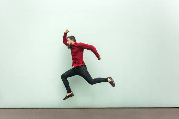 istock Was late for work in firs day. 847459050