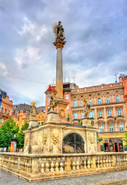 istock The Plague Column on Freedom Square in Brno, Czech Republic 847473158